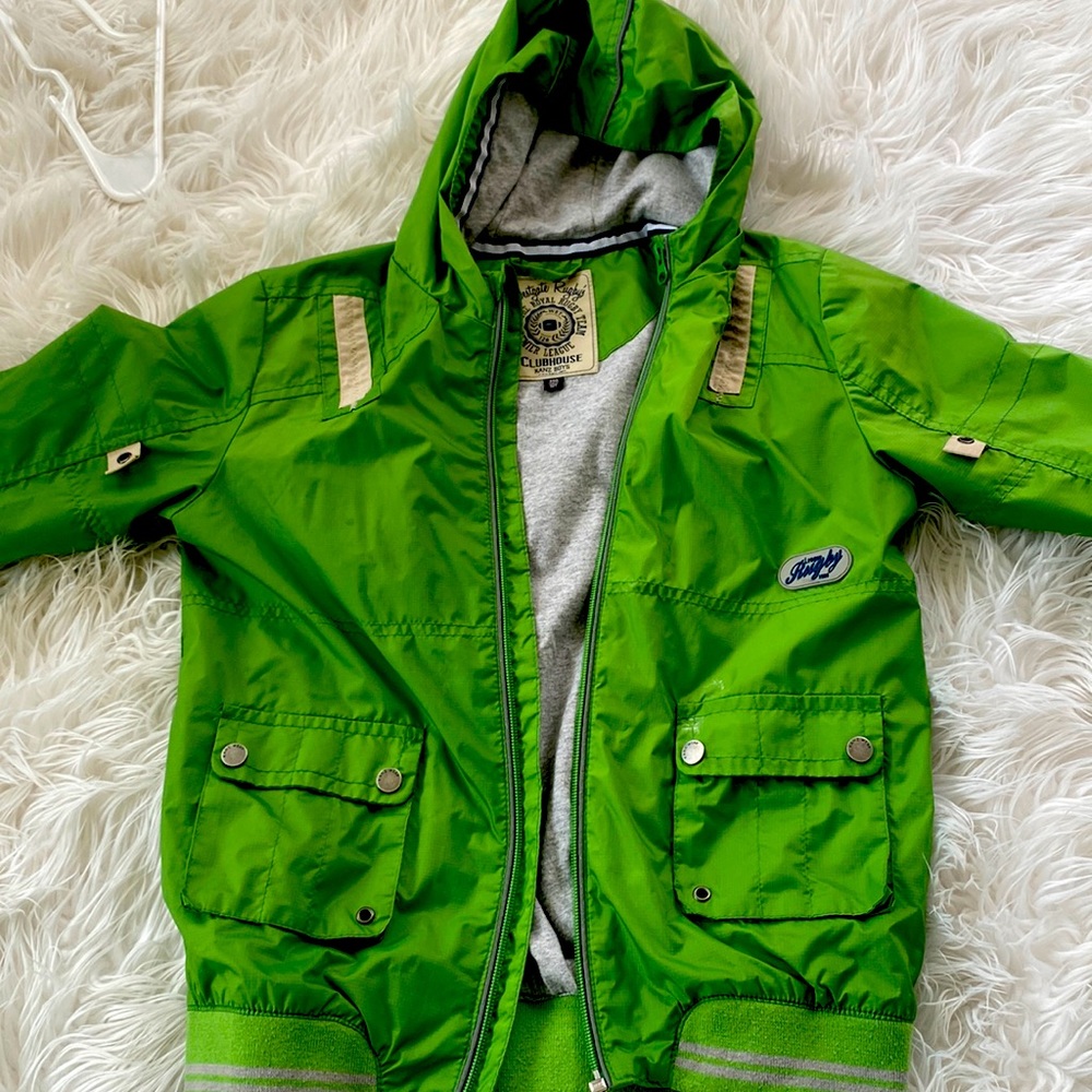Boys Raincoat racket